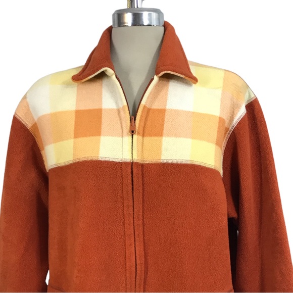 GRACELAND Orange and Yellow Weight Lite Jacket Size L - Picture 9 of 15